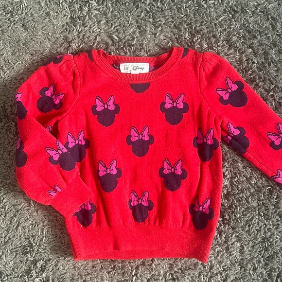 Gap Kids Minnie Mouse Sweater - Picture 1 of 5